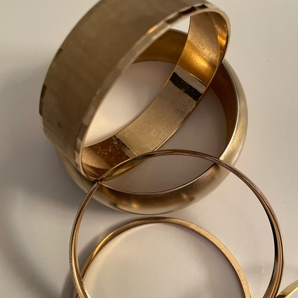 Monet Jewelry - Gold Tone Women’s Bangle Bracelet Set